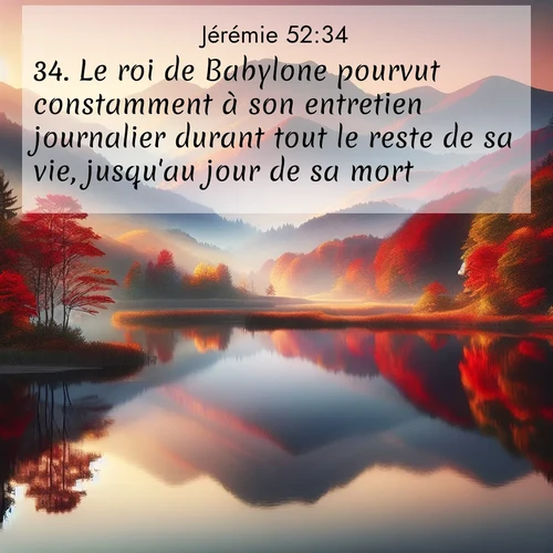 image nature avec verset biblique de la Bible