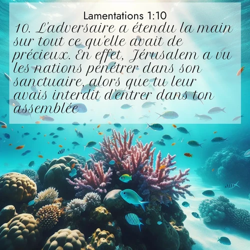 image nature avec verset biblique de la Bible