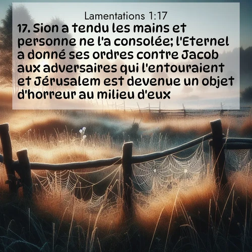 image nature avec verset biblique de la Bible