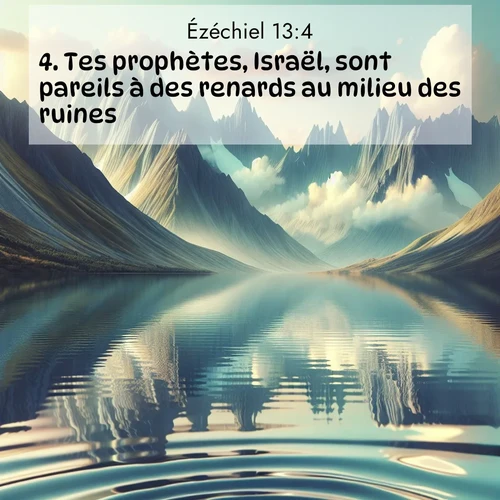 image nature avec verset biblique de la Bible