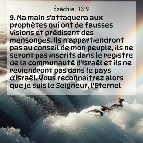 image nature avec verset biblique de la Bible