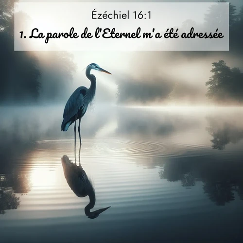 Segond21 Ézéchiel  ; image nature: image avec le verset biblique :La parole de l&#039;Eternel m&#039;a été adressée: ;  ; 16:1