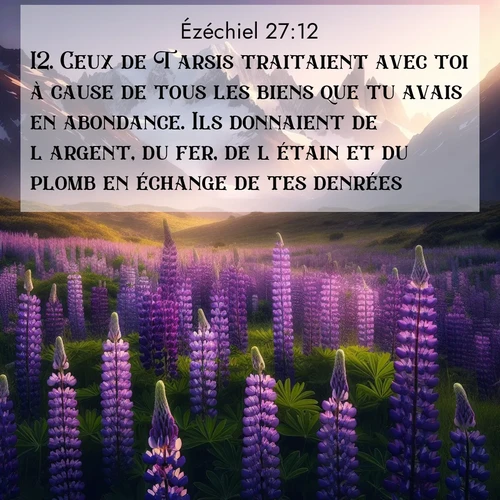 image nature avec verset biblique de la Bible