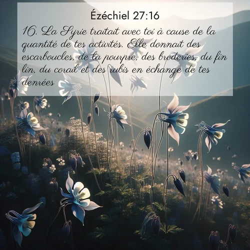 image nature avec verset biblique de la Bible