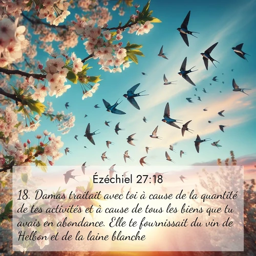 image nature avec verset biblique de la Bible