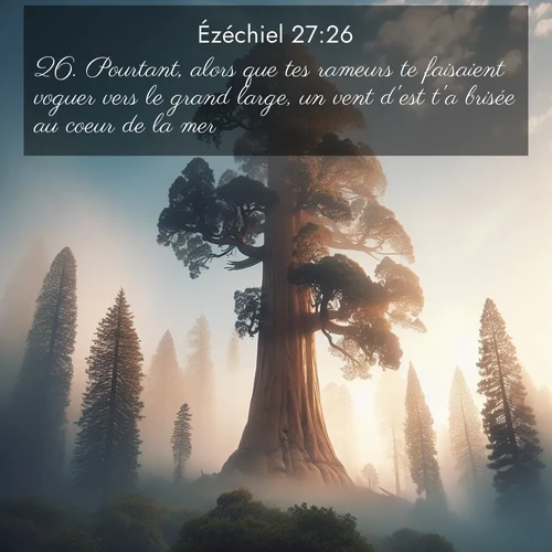 image nature avec verset biblique de la Bible