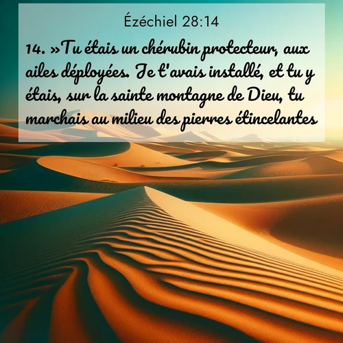 image nature avec verset biblique de la Bible