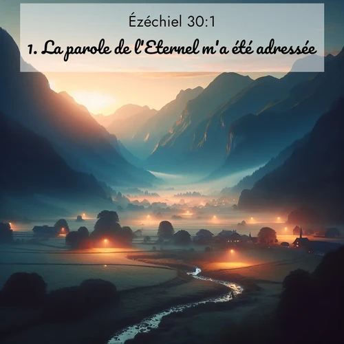 image nature avec verset biblique de la Bible
