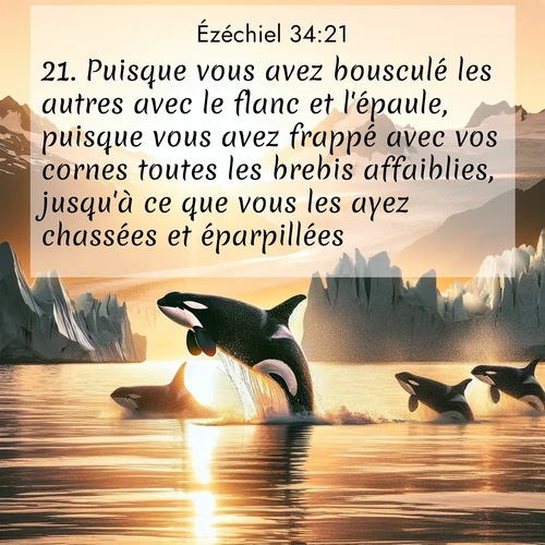 image nature avec verset biblique de la Bible