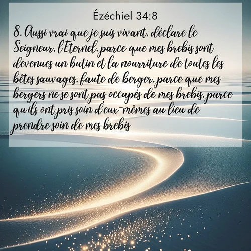 image nature avec verset biblique de la Bible