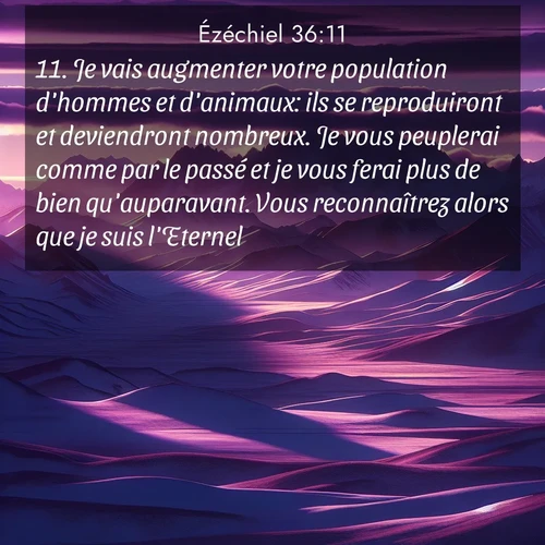 image nature avec verset biblique de la Bible
