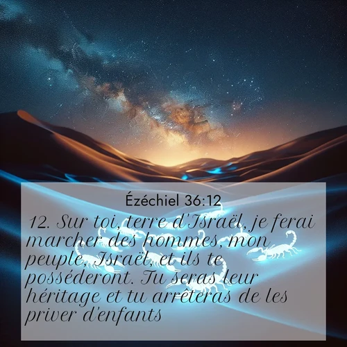 image nature avec verset biblique de la Bible
