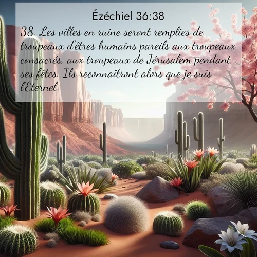 image nature avec verset biblique de la Bible