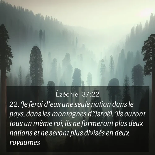 image nature avec verset biblique de la Bible