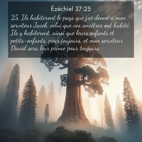 image nature avec verset biblique de la Bible