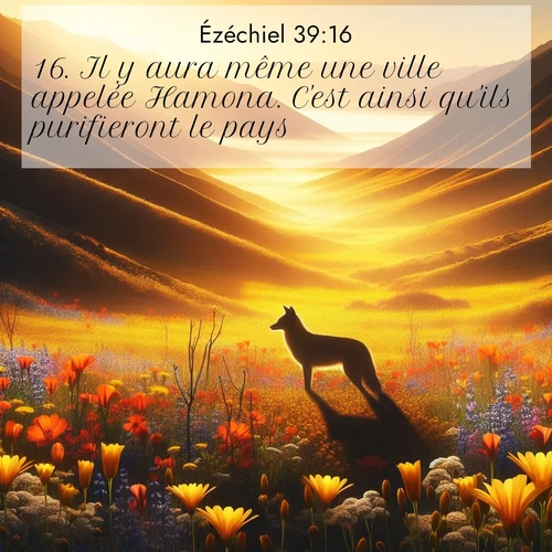 image nature avec verset biblique de la Bible