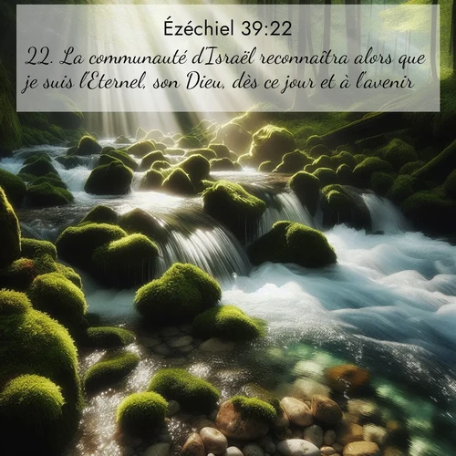 image nature avec verset biblique de la Bible