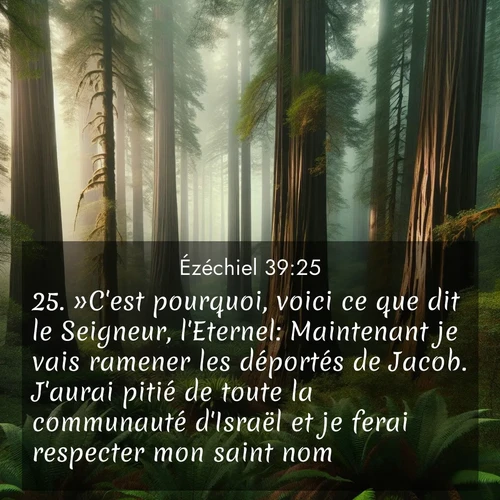 image nature avec verset biblique de la Bible