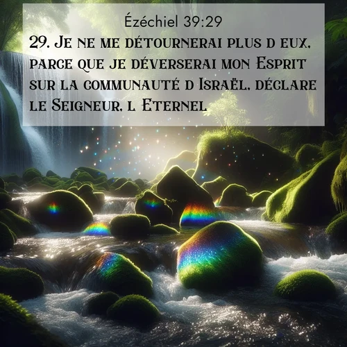 image nature avec verset biblique de la Bible
