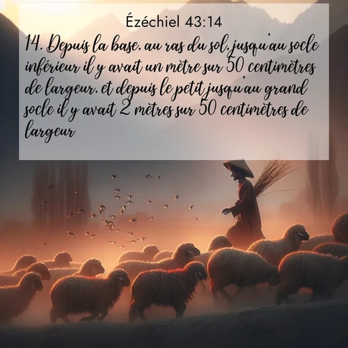 image nature avec verset biblique de la Bible