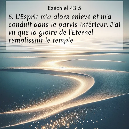 image nature avec verset biblique de la Bible