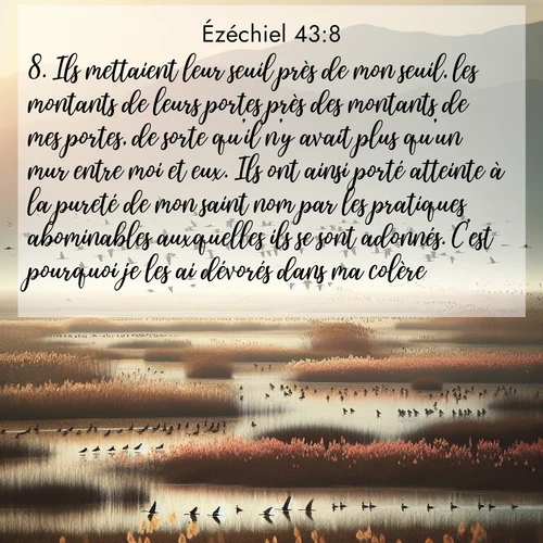 image nature avec verset biblique de la Bible