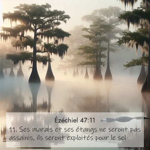 image nature avec verset biblique de la Bible