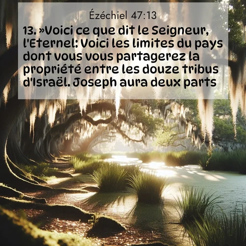 image nature avec verset biblique de la Bible
