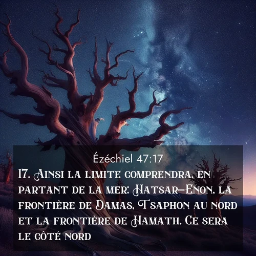 image nature avec verset biblique de la Bible