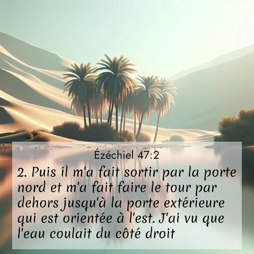 image nature avec verset biblique de la Bible