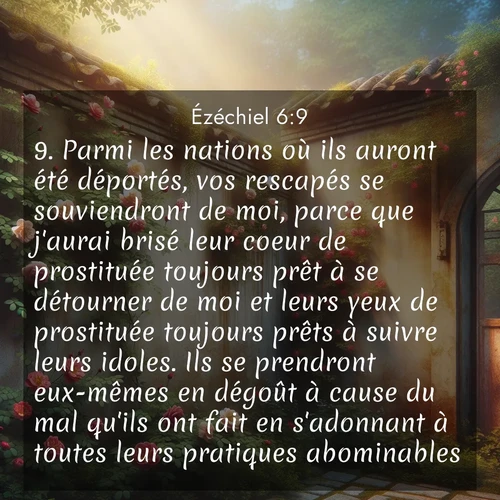 image nature avec verset biblique de la Bible