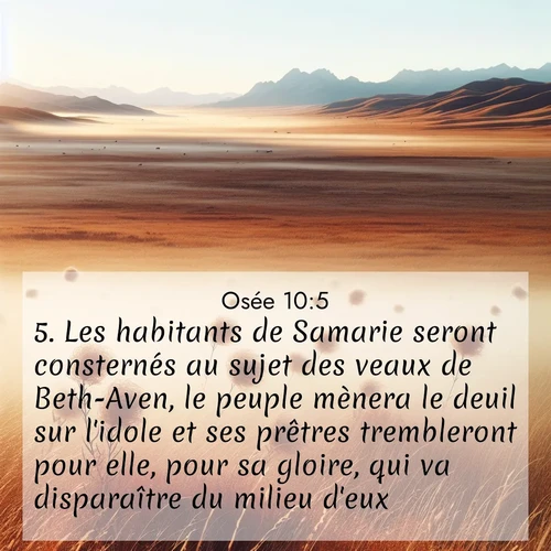 image nature avec verset biblique de la Bible