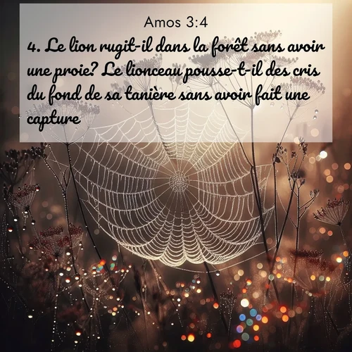 image nature avec verset biblique de la Bible