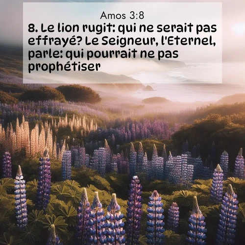 image nature avec verset biblique de la Bible