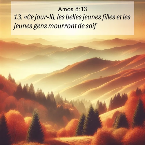 image nature avec verset biblique de la Bible