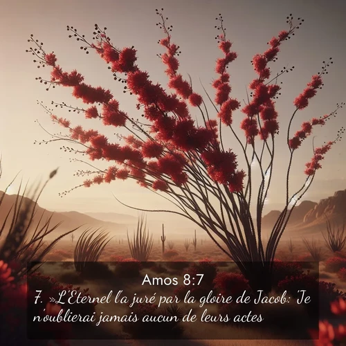 image nature avec verset biblique de la Bible