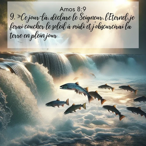 image nature avec verset biblique de la Bible