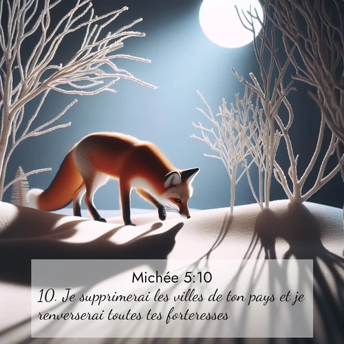 image nature avec verset biblique de la Bible