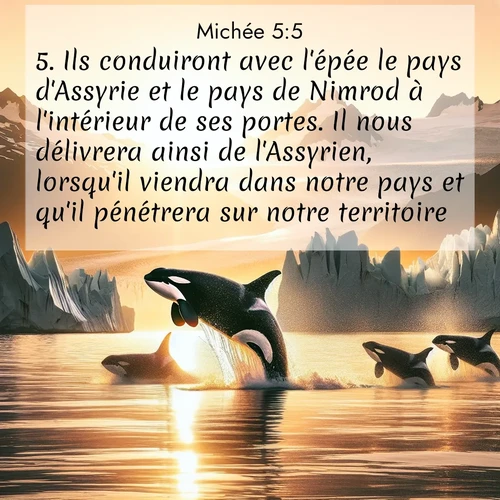 image nature avec verset biblique de la Bible