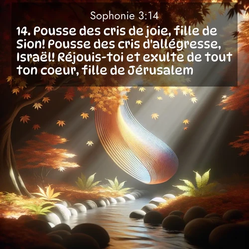 image nature avec verset biblique de la Bible