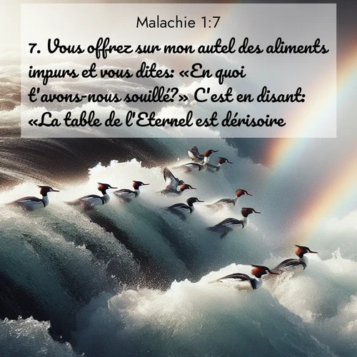 image nature avec verset biblique de la Bible