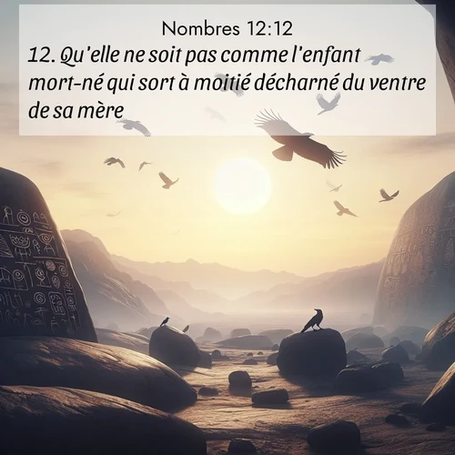 image nature avec verset biblique de la Bible