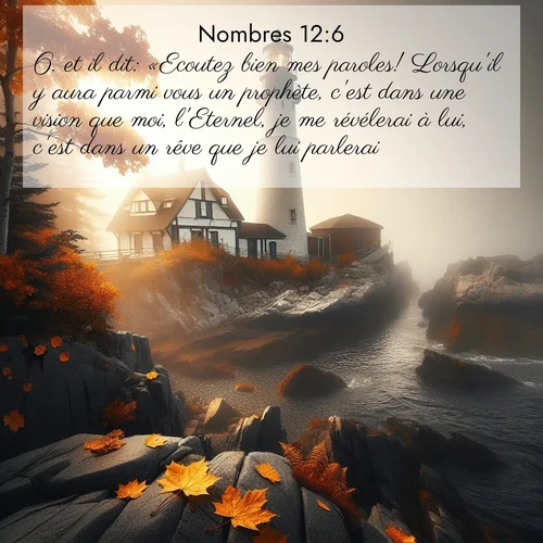 image nature avec verset biblique de la Bible
