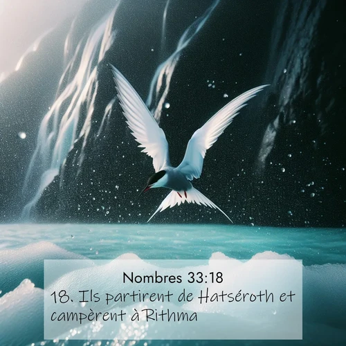 image nature avec verset biblique de la Bible