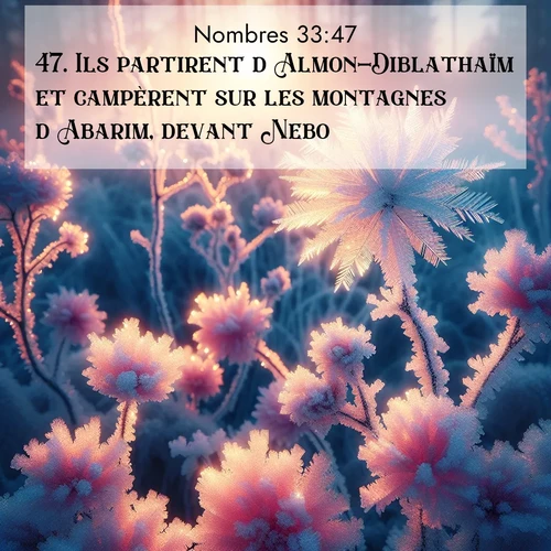 image nature avec verset biblique de la Bible