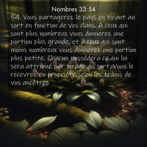 image nature avec verset biblique de la Bible