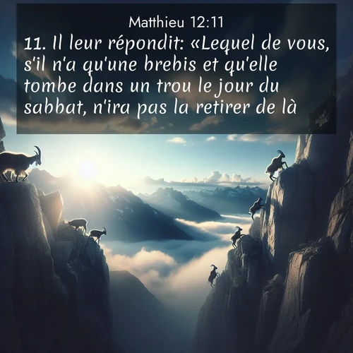 image nature avec verset biblique de la Bible