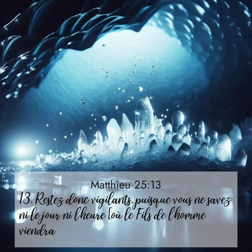Images liées de la nature avec versets bibliques