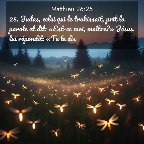 image nature avec verset biblique de la Bible