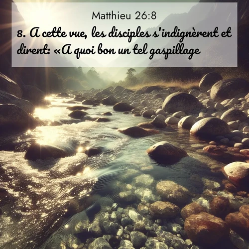 image nature avec verset biblique de la Bible